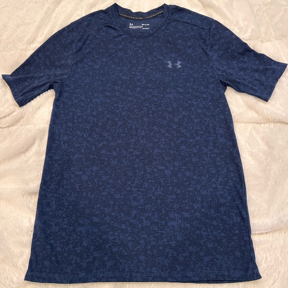 Under Armour Men's Navy Short Sleeve Tee